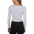 thumbnail image 5 of YOGALICIOUS womens  2pk Contour Olivia Crop Shirt, l, 5 of 6