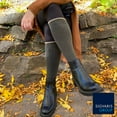 thumbnail image 3 of SIGVARIS Merino Outdoor Cushioned Wool Socks 15-20mmHg (Olive) Large, 3 of 3