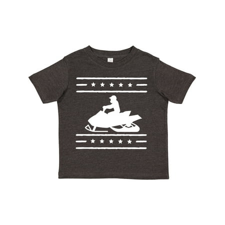 

Inktastic Snowmobile Gift Silhouette Gift Toddler Boy or Toddler Girl T-Shirt