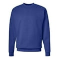thumbnail image 1 of Hanes Mens ComfortBlend EcoSmart Crew Sweatshirt - Best-Seller, L, Deep Royal, 1 of 3