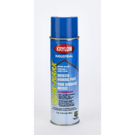 20-OZ. CAUTION BLUE FLUORESCENT UPSIDE-DOWN