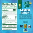 thumbnail image 2 of LATE JULY Snacks Garden Ranch Tortilla Chips, 6 oz Bag, 2 of 11