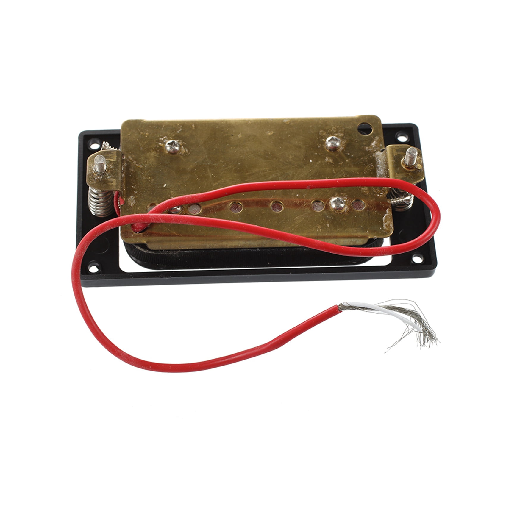 2PCs Humbucker Double Coil Electric Guitar Pickups + Frame Screw with Guitar Locked String Tuning Peg Button(3L+)