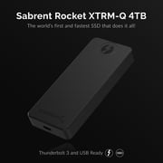 Sabrent Rocket XTRM-Q - SSD - 4 TB - external (portable) - USB 3.2 / Thunderbolt 3 (USB-C connector)