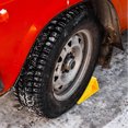 thumbnail image 4 of BEADCEST 2 Pcs Cales de Roue Portables en Caoutchouc Jaune pour Voiture et Remorque, 4 of 6