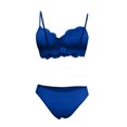 thumbnail image 5 of HUPOM Period Panties Underwear For Women Briefs Casual Tie Comfort Waist Blue S, 5 of 6