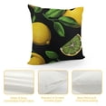 thumbnail image 4 of SHANXI Black Fruits Pillowcases Sofa 18x18in, 4 of 5