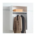 thumbnail image 4 of Klair Living Devi Series 31.5" - 94.5" W White Modular Closet System, 4 of 9
