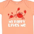 thumbnail image 4 of Inktastic My Pappy Loves Me Grandchild Beach Crab Boys Baby Bodysuit, 4 of 5