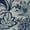 Blue, variant on Vintage Floral Wingback Manual Push Back Recliner Chair for Living Room Home Theater GREENGUARD Certified Stripe Navy