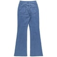 thumbnail image 5 of FYDUU Women Jeans Denim Pants Women's High Waist Stretchy Skinny Flare Jeans With Pockets Street Fashion Comfortable Fit Casual Denim Pants Casual Baggy Jeans, 5 of 5