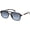 Black Frame/Blue Grading Lens, variant on Aviator Sunglasses, UV400 Protection, Gradient Blue Lenses