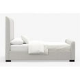 thumbnail image 4 of Pemberly Row Contemporary Upholstered Queen Platform Bed in Beige, 4 of 9