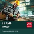 thumbnail image 4 of Amoladora angular Metabo 4.5 pulgadas/5 pulgadas 11000 rpm 11.0A sin bloqueo, 4 of 7