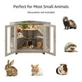 thumbnail image 7 of Unipaws Hamster Corner Cage, Large Critter Nation Cage for Guinea Pigs, Rabbit, Ferret Cage, 7 of 7