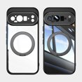 thumbnail image 6 of ELEHOLD Case for Google Pixel 9 / 9 Pro, Shockproof Anti-Scratch Full Camera Protector Case with 360° Ring Holder Stand,Black, 6 of 9