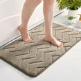 thumbnail image 6 of Bathroom Floor Mat Soft and Comfortable Bathroom Floor Mat, Bathroom Doormat, Water-Absorbing and Anti-Slip Bathroom Foot Pad, 6 of 7