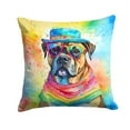 thumbnail image 2 of Cane Corso Hippie Dawg Fabric Decorative Pillow 14 in x 14 in, 2 of 2