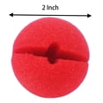 thumbnail image 2 of Narices de payaso de espuma Yansanido rojas de 2 pulgadas de diámetro, 50 unidades, 2 of 7