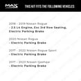 thumbnail image 3 of MAX Advanced Brakes - Brake Kit For 2018-2020 Nissan Rogue (Electric Parking Brake) | Carbon Ceramic Brake and Rotor Kit Front and Rear | Daily Performance Drilled Slotted Brake Rotors, 3 of 10