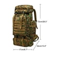 thumbnail image 3 of Military Tactical Backpack Novashion 80L Large Capacity Camping Hiking Backpack Rucksack Waterproof Traveling Daypack for Outdoor, Gift for Boy and Girl, 3 of 7