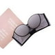 thumbnail image 2 of Sujetador sin tirantes Mujer Invisible Sexy Bralette sin costuras Hacer subir Lencería Ropa interior sin espalda, Gris, 36 / 80AB Scienceny AP001142-07B, 2 of 7