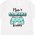 thumbnail image 4 of Inktastic Mom's Gaming Buddy- Aqua Controller Boys or Girls Long Sleeve Toddler T-Shirt, 4 of 5