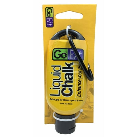 GoFit Liquid Chalk with Carabineer, 50ml (Best Liquid Chalk For Weightlifting)