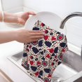 thumbnail image 6 of Sikiie Barbeque1 Waffle Weave Kitchen Dish Cloth,Super Absorbent Kitchen Dish Towels 16*26 Inches for Dish Rags Washing Dishes, Drying Dishes, 6 of 7