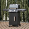 thumbnail image 4 of Monument Grills Mesa 2-Burner Propane Gas Grill with Clear View Lid and LED Control, Black, 4 of 14