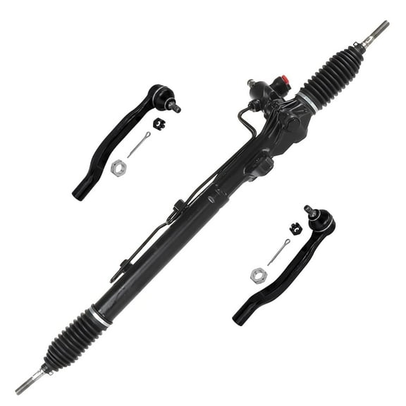 Detroit Axle - Power Steering Rack & Pinion Front Outer Tie Rod Ends for 1998-2002 Honda Accord