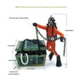 thumbnail image 3 of Ovzne Treasure Fish Tank Decoration – Animated Diver Chest For Freshwater Saltwater Aquariums, 3 of 3