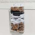 Home Basics Over the Plastic Bag Organizer and Grocery Bag