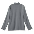 thumbnail image 3 of CATALOG CLASSICS Womens Sweat Suits 2 Piece Set Jogger Track Suits, Thin Stripe - Medium, Heather Gray, 3 of 4