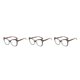 thumbnail image 1 of Jumpingount Gafas de ojo de gato Gafas con estampado de leopardo Gafas sin receta Gafas anti luz azul Gafas sin maquillaje Negro Type1 NO1, 1 of 6