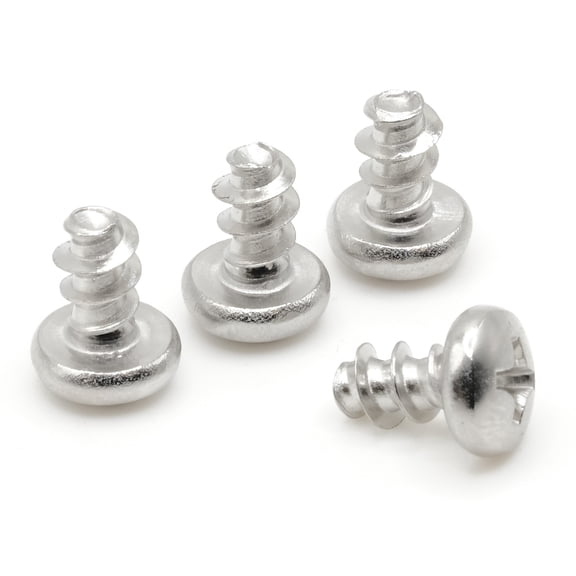 Stainless Screws for BMW M5 x 8mm License Plates (Set of 4, Silver, Rear)