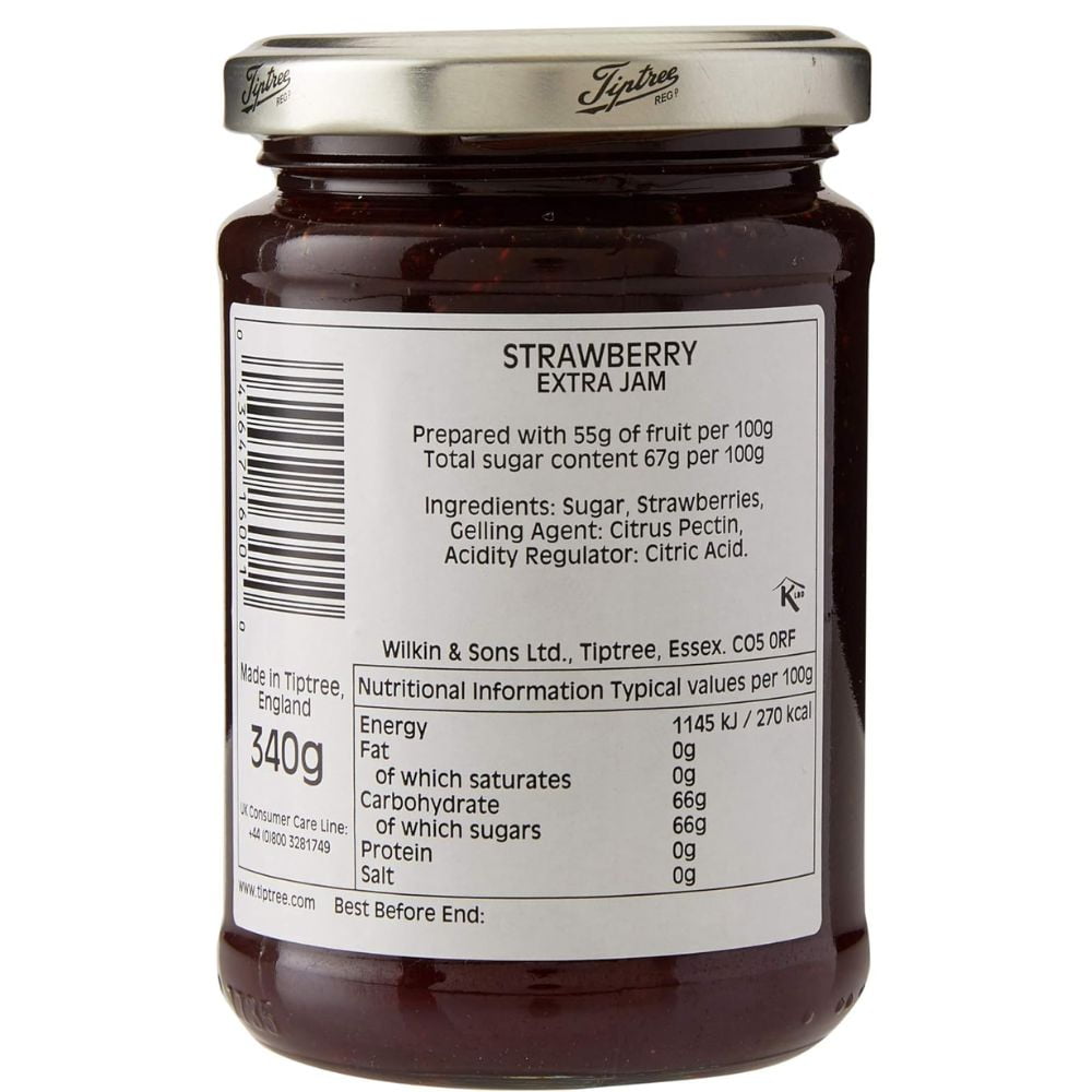 Tiptree Little Scarlet Strawberry Conserve, 12 Ounce Jar (Pack of 2)