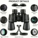 thumbnail image 3 of QUTETN Powerful HD Binoculars with Clear Imaging - 10X Magnification, 50mm Objective Lens, FMC Green Film, Durable ABS Material - Ideal for Outdoor Camping, Travel, and Concerts, 3 of 4