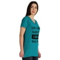 thumbnail image 2 of Inkmeso You Can't Scare Me I Have Two Boys Funny Graphic Mom Tshirt Cotton Top Tee, 2 of 8