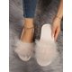 thumbnail image 2 of Women's Party Home Slippers With Fluffy Decoration For Bedroom, 2 of 3