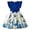 N02-Blue, variant on NAFUU Girls Summer Dresses Casual Sleeveless Floral Dress Toddler Kids Elegant School A-Line Midi Sundress Toddler Pageant Dress