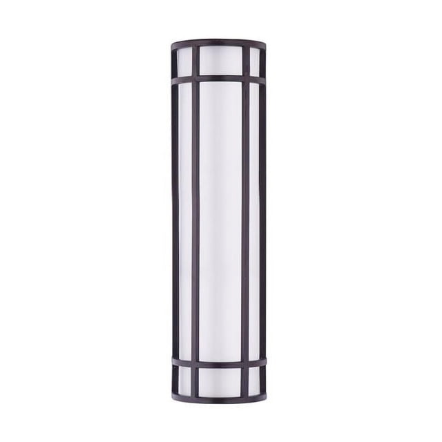 Maxim Moon Ray LED Wall Sconce Bronze 24 x 6 in Stainless Steel