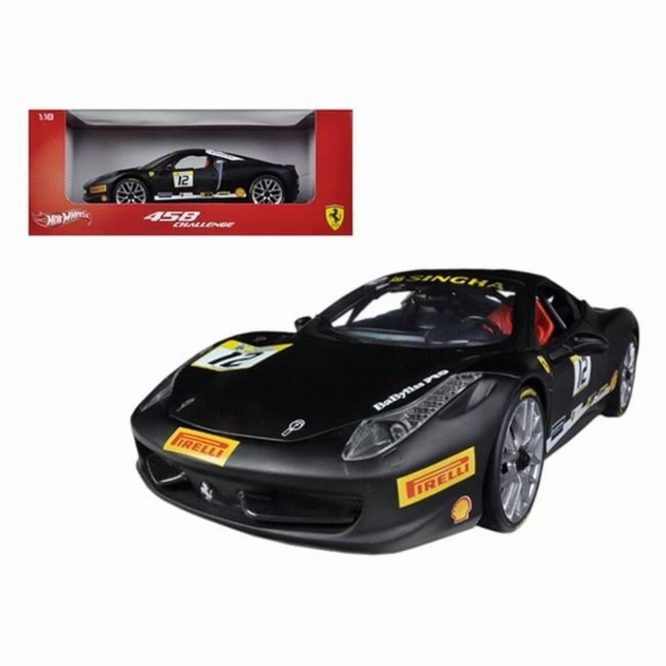 ミニカー MATTEL FERRARI F430 CHALLENGE 18/1 Ferrari F430 Elite Edition Red/Black 1/18 Diecast Model Car by