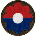 thumbnail image 2 of 9th Division Patch Color, 2 of 2
