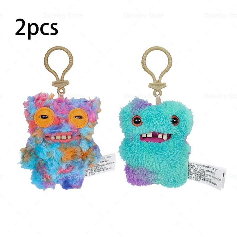 Fuggler Plush Keyrings Funny Ugly Monster Fugg Mr Needles Greedy