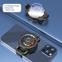 Enfriador de teléfono Ventilador de refrigeración RGB para teléfono móvil FleinngHoz JD716298248