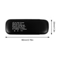 thumbnail image 5 of Enrutador inalámbrico 4G Enrutador WiFi USB portátil para computadoras portátiles (negro), 5 of 5