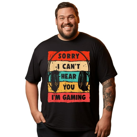 Men T Shirt for Big & Tall Man Graphic Short Sleeve Plus Size Oversized Tee Tshirts M T0 5641 017