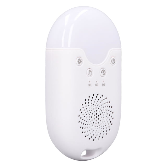 White Noise Sound Machine, White Noise Sleep Machine 500mAh Battery Hanging Lanyard 21 Soothe Sounds Colorful Light Relaxation For Adults For Night Use