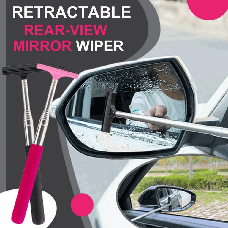 Kiplyki Multifunctional Retractable Portable Wiper To Clean Car Rearview  Mirror Wiper